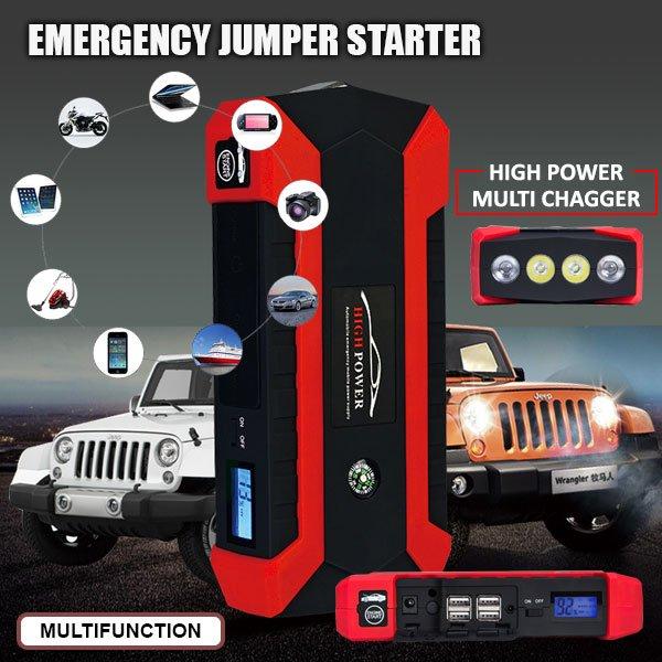 Jual Jump Starter Jumper Aki Mobil Powerbank Multifungsi Limited