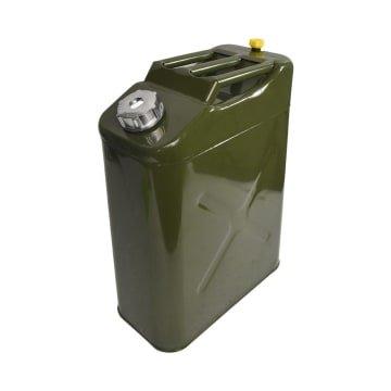 Dijual Jerigen Bensin Solar Metal 20 Lt Fuel JerryCan Murah