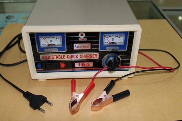 Jual Charger Aki 10 Ampere OTOMATIS Merk RAYDEN Berkualitas