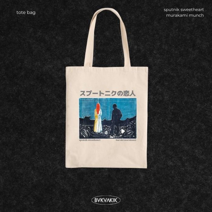 Tote Bag Sputnik Sweetheart Murakami Munch