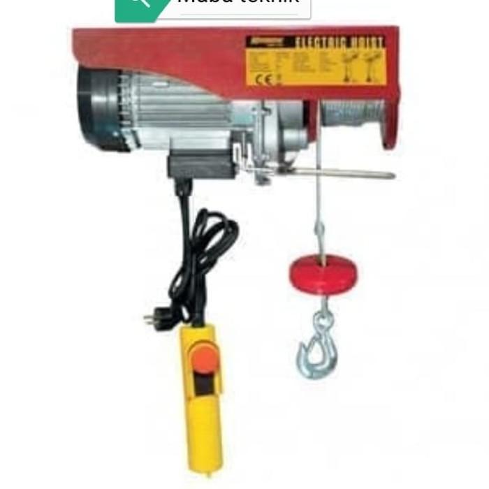 Electric Hoist Reel Double Hook 600Kg KRISBOW / Katrol Elektrik Best