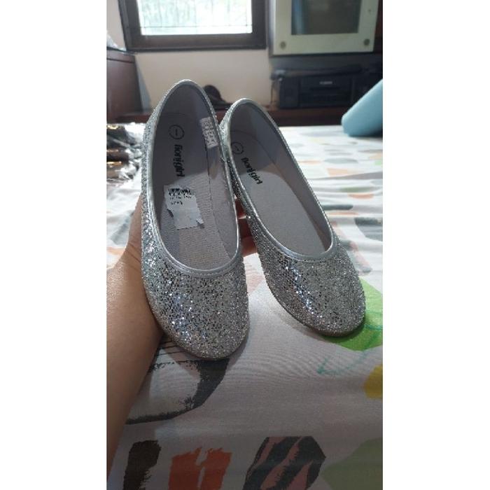 fioni girl sepatu anak flat blink silver / gold no 13 atau 1 PAYLESS