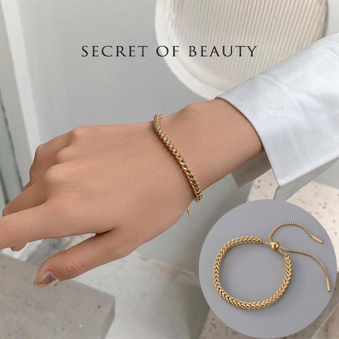Gelang Gelang Titanium Asli Perhiasan Titanium