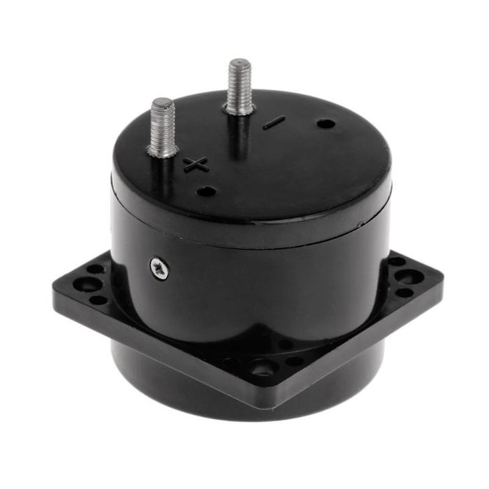 mm Voltmeter So-45 Ac 0-300v Analog Dial Bulat Warna Hitam
