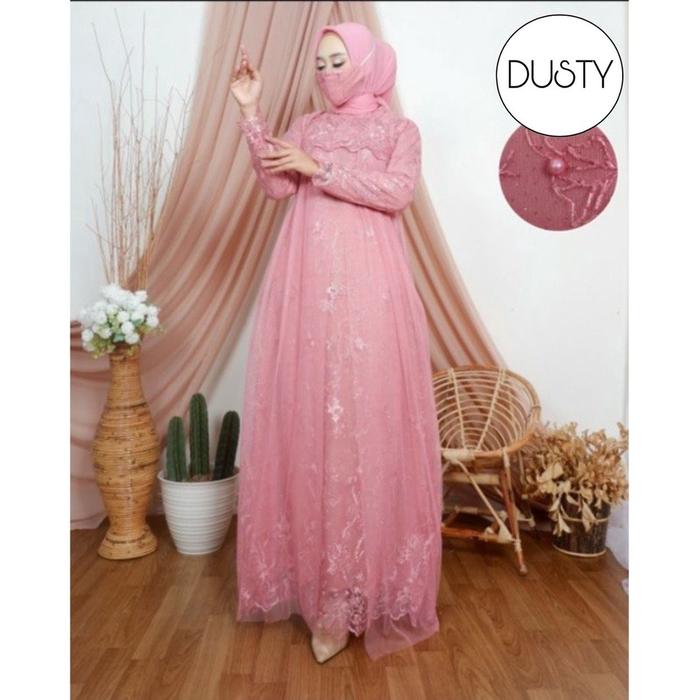 Model Terbaru gamis Maxi Aulia s m-l-xl-xxl gamis Free Masker gamis Ti