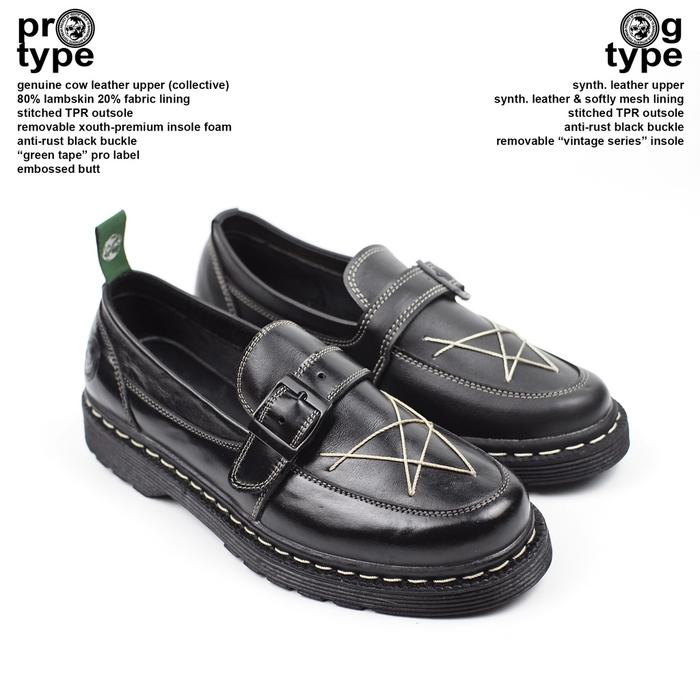 Unik star vintage cement - loafer xouth Berkualitas