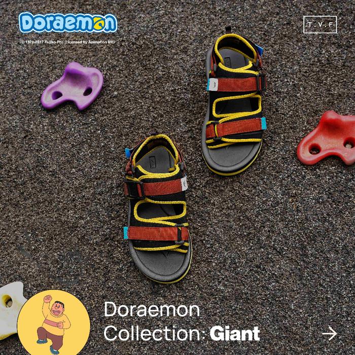 Dijual TVF Footwear - Doraemon X TVF Prau - Giant Berkualitas