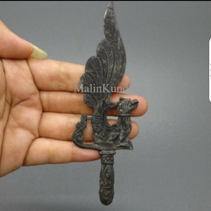 keris jatayu hitam peksi kuningan mini murah