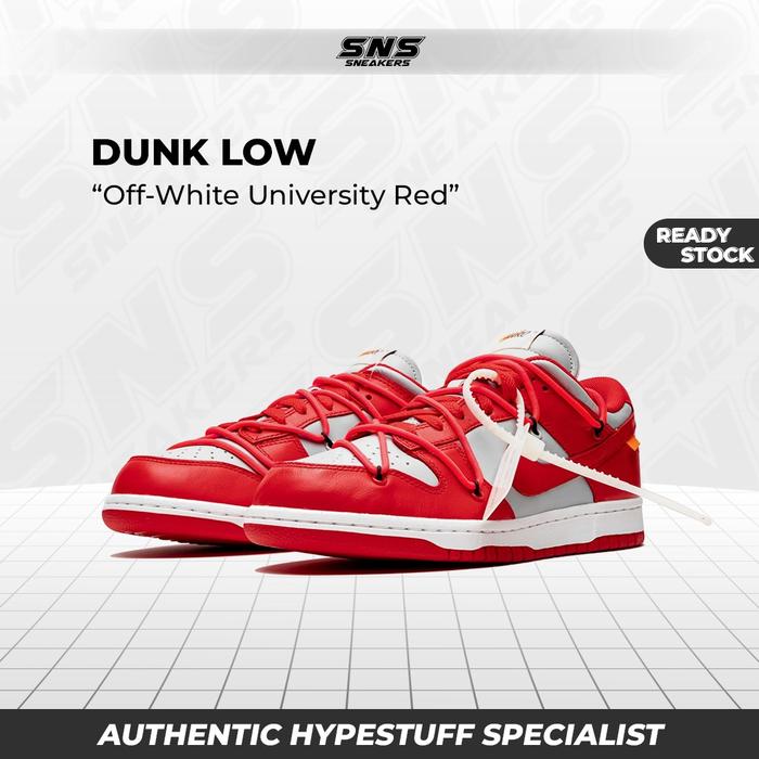 Nike SB Dunk Off White Red