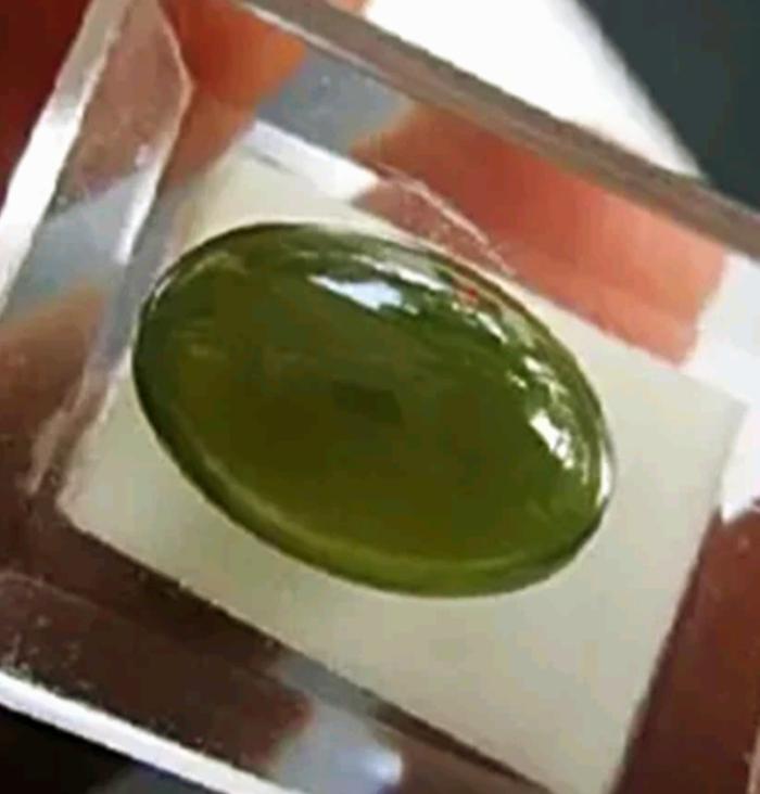 Natural Idocrase Bio Solar lawas Aceh cincau kristal size jumbo