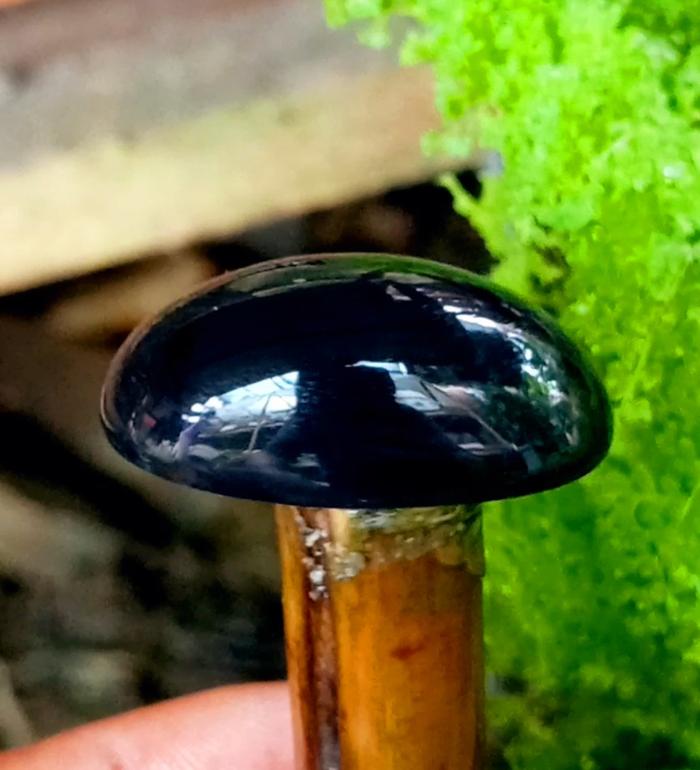 Bacan Obi Hitam HQ size kantoran jumbo warna hitam pekat