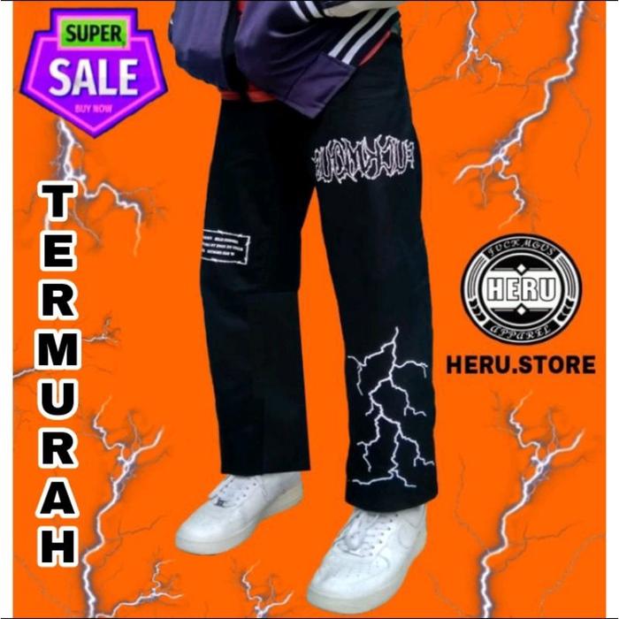 Chino Physical Celana Chino Panjang Chino Naga Chino Api Chino Fire
