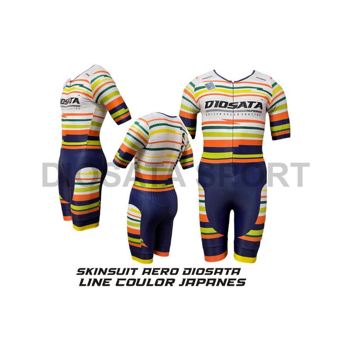 Dijual SKINSUIT DIOSATA AERO ONECK LINE COULOR Diskon