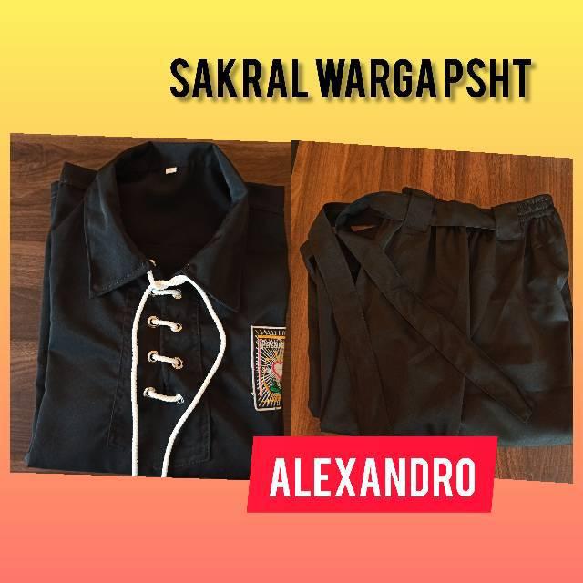 Jual SAKRAL WARGA PSHT ALEXANDRO 1 SET Gratis Stiker Murah