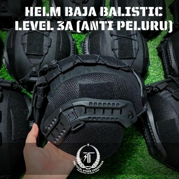 PROMO DISCOUNT Helm Balistic Level 3A Kuping Panjang - Helm Balistik