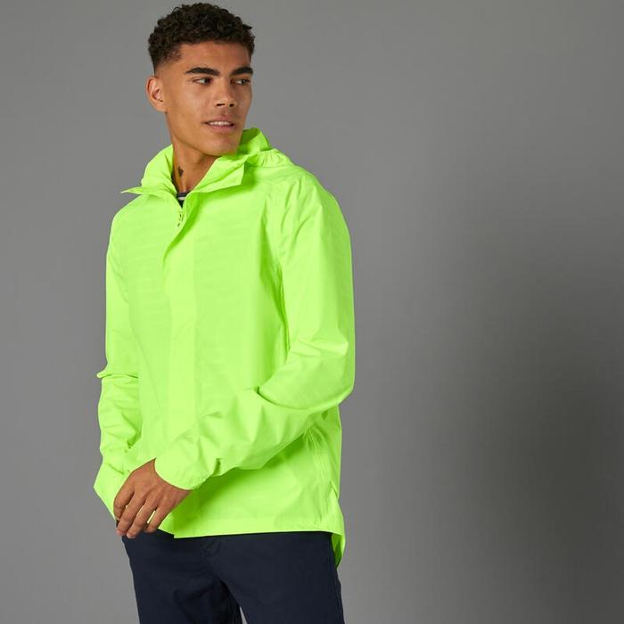 Decathlon Btwin 100 Jaket Bersepeda Perkotaan Waterproof - Kuning