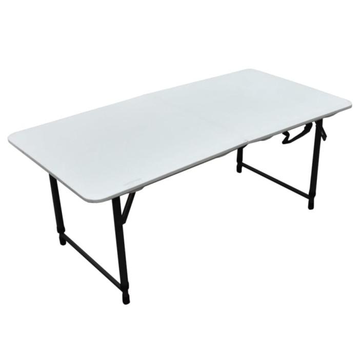 Meja Taman Lipat Lifetime 122x61 Cm - Putih