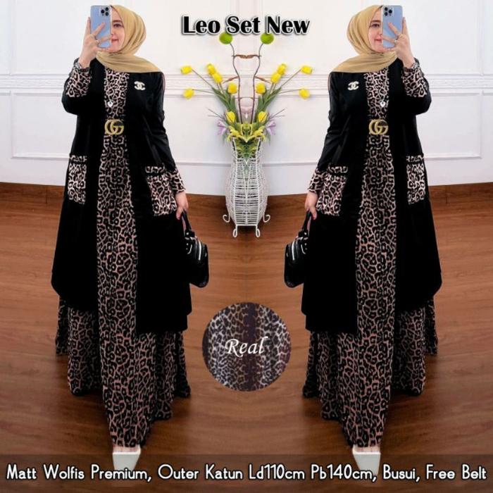ORiGiNAL LEO SET NEW (LABEL SAVNA) | LEO MACAN MAXY | GAMIS LEOPARD