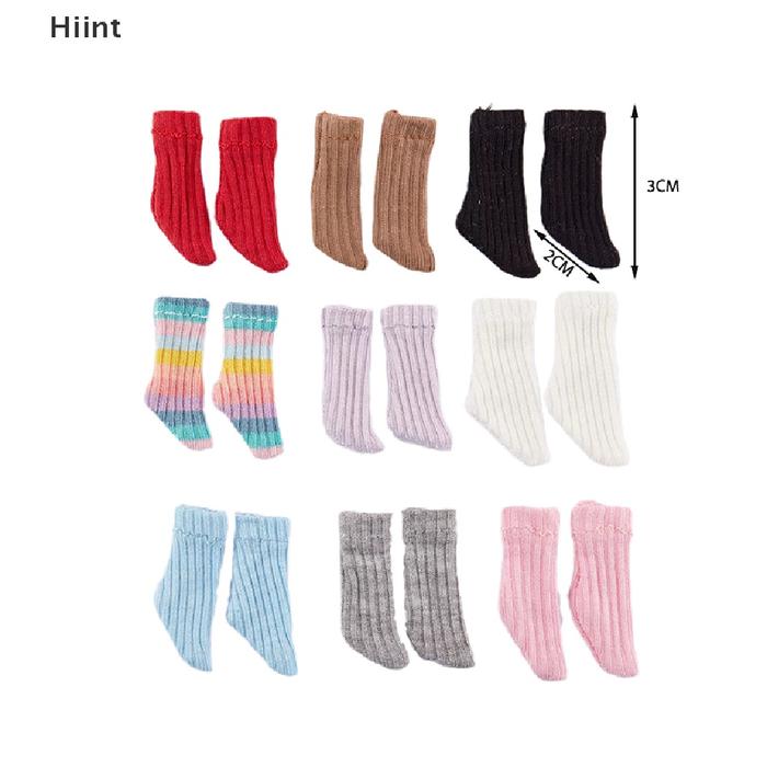 Kaos Kaki Pendek Boneka Untuk OB11 Aksesoris Baju Boneka