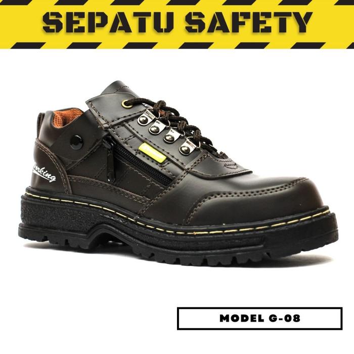 READY! Sepatu Safety Kings Boots Pria Sepatu Septi Proyek Sefty Boot