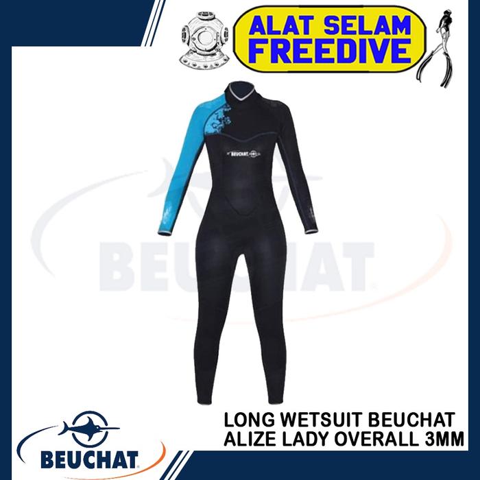 Long Wetsu Diving BeucAlize Lady W Overall m Baju Sel No ssi Mar