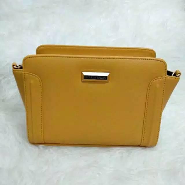 KIARO Messenger [ Yellow Mustard/ Kuning] Tas Selempang Wanita Kunyit