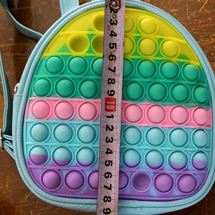 READY! Ransel Pop It Rainbow | Tas Pop It Ransel Import Muat Hp