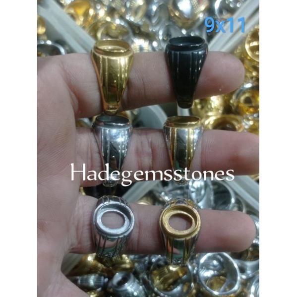 ring emban titanium super kualitas dim 9x11 INDJY0069