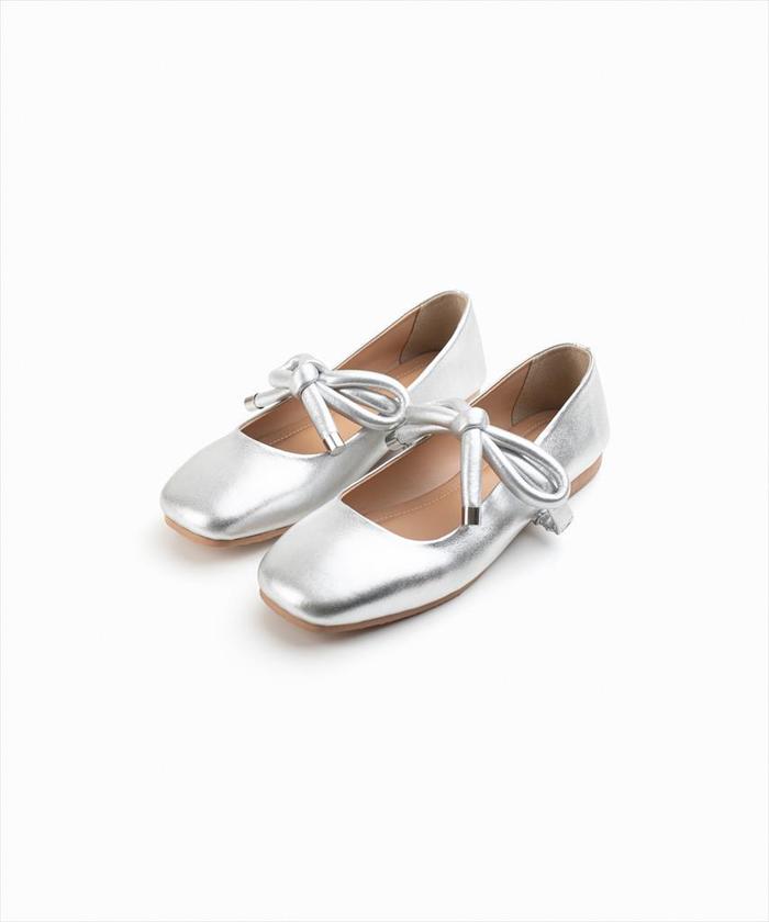 CAJSA | RUI SILVER - FLATSHOES