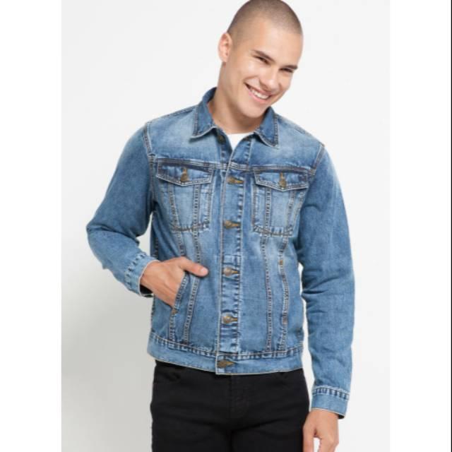 𝐄𝐌𝐁𝐀 JAKET DENIM EMBA JEANS ORIGINAL ART TRUCKER