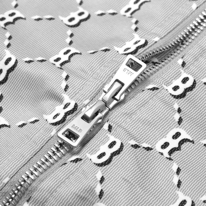 lub M7B NY Diamond Monogram Padded Bomber Jacket