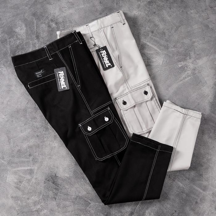div [N00478] Celana Panjang Cargo Motif RANTAI FENNEL