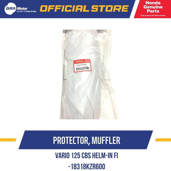 18318KZR600 Cover Knalpot (Protector Muffler) HONDA VARIO 125 FI
