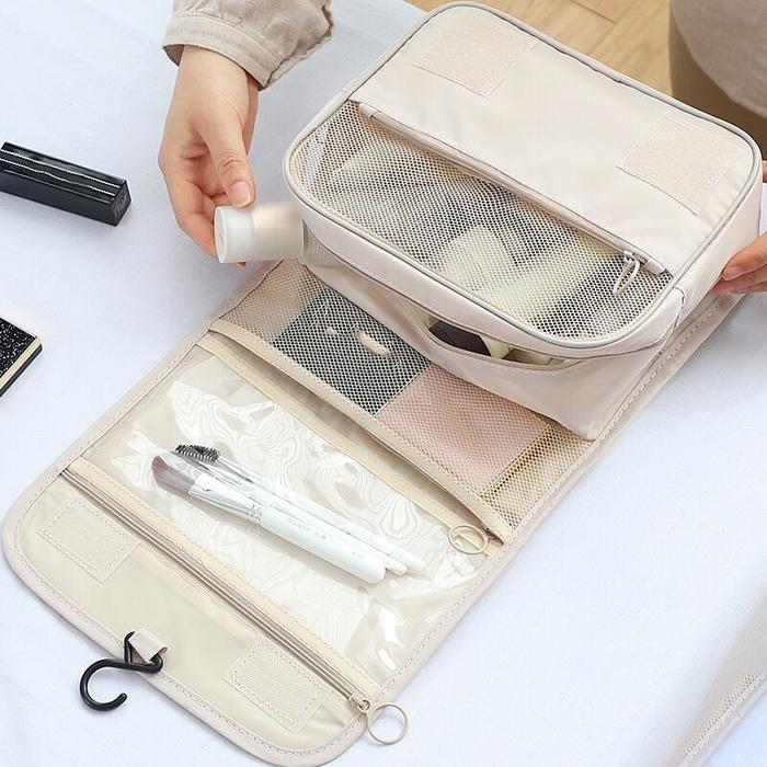 Tas Perlengkapan Mandi Pria Wanita, Tas Kosmetik Perlengkapan Mandi