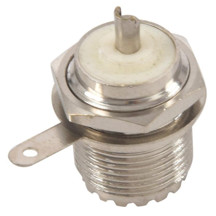Uhf Female So239 Jack Bulkhead Solder Panel Mount Rf Straight