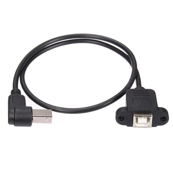 Usb 2.0 B Male To Usb B Female Socket Printer Panel Mount Extension