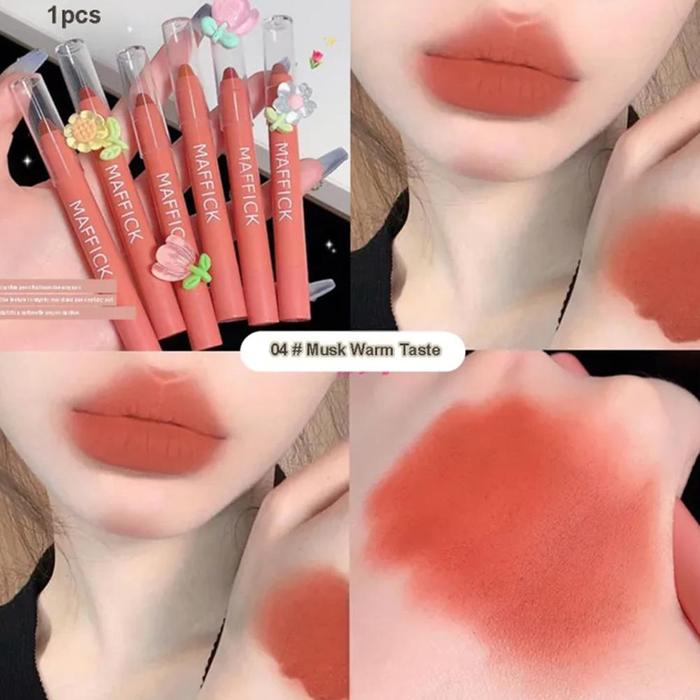 Maffick Velvet Matte Lipstick Pencil Crayon Lipstick Moisturizing