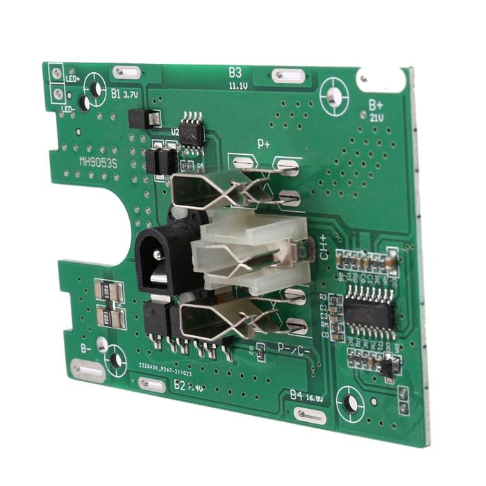Bms 5S 18V 21V 30A Lithium Battery Protection Board Pcb 18650 Battery