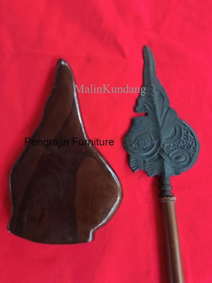 tombak semar bahan besi baja wingit keleng lengkap antik antik