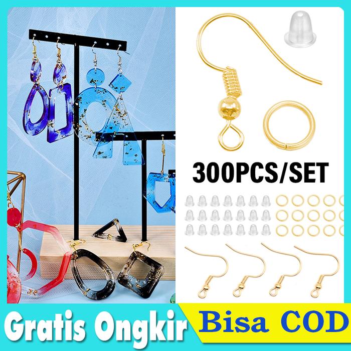 Anting DIY Aksesoris Penutup Anting Earring Ring Hook Anting Gantung