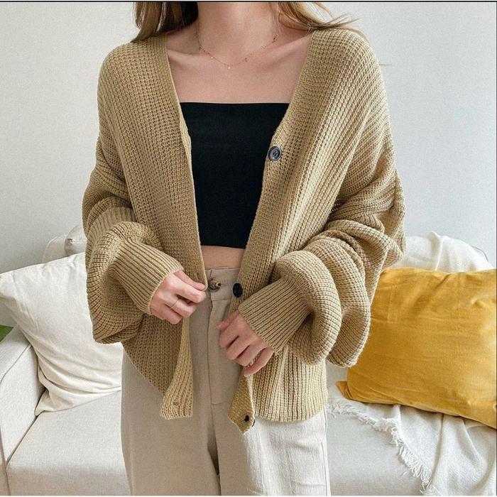 2 pcs F F + Cardigan Jadore / Cardigan / Cardigan Wanita / Sweater