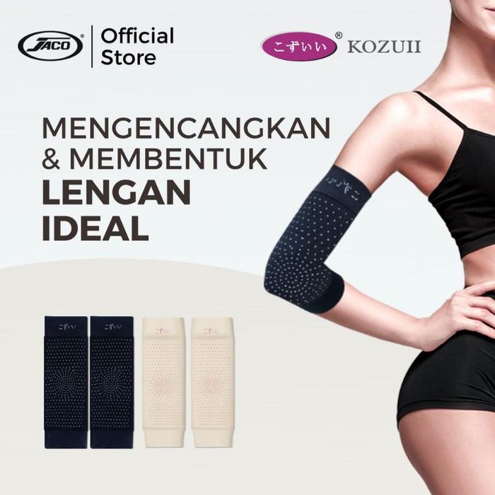 Promo Kozuii Arm Sport Black korset Lengan Jaco Original Murah