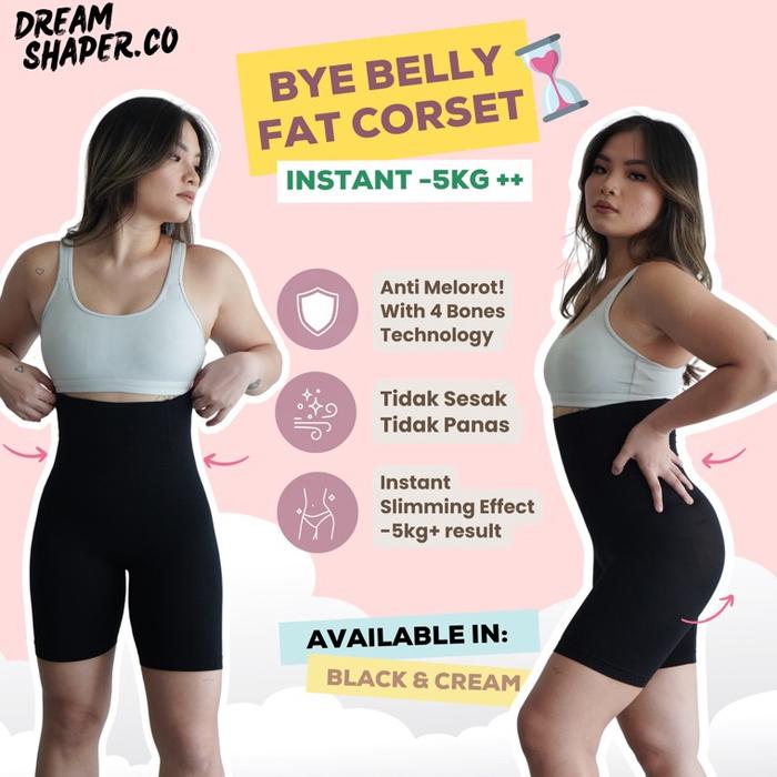 Super Laris DREAMSHAPER BYE BELLY FAT CORSET PANTS. Celana Korset