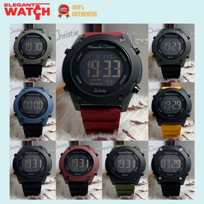 Jam Tangan Alexandre Christie Pria AC 9376 AC9376 Original Garansi