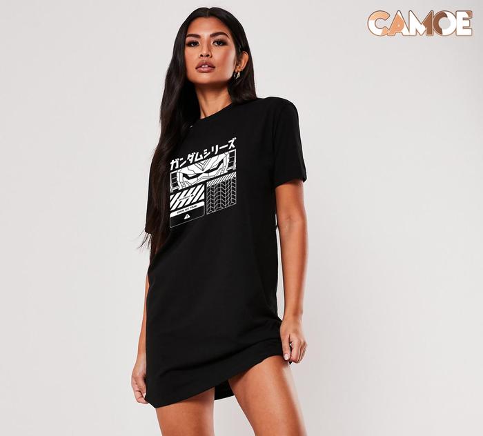 Kaos Tshirt Dress CAMOE Mobile Suit Japan Art