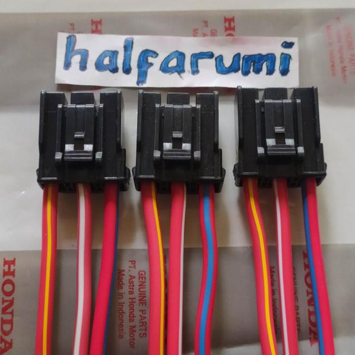 Soket acg Soket connector ACG stater 3 pin Honda Vario 125 vario