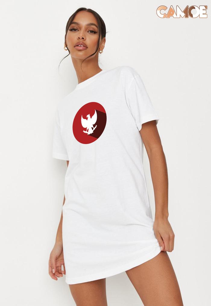 Kaos Tshirt Dress CAMOE Garuda Indonesia Logo Pancasila