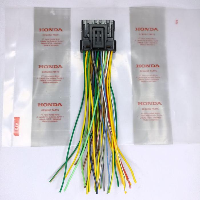 kabel soket ecu ecm pin 33 full honda beat scoopy vario 110 vario