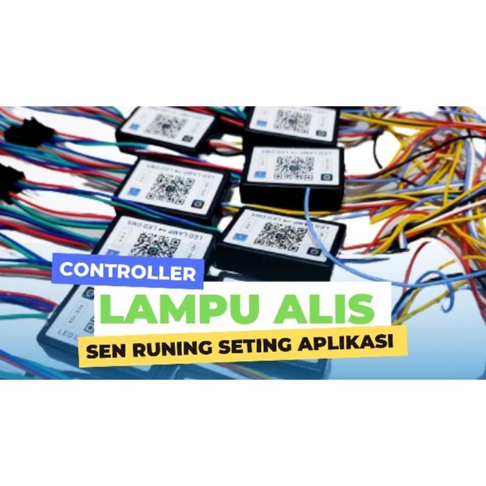 modul controller RGB smart LED sen runing seting via aplikasi LED