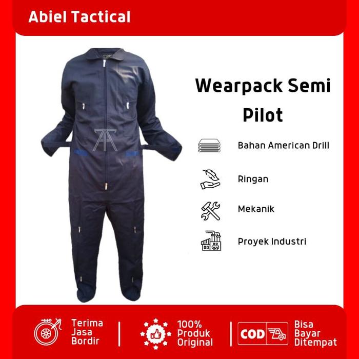 READY! WEARPACK SAFETY / WEARPACK PROYEK / BAJU SERAGAM BENGKEL LAS /